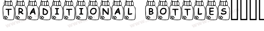 Traditional Bottles字体转换 Traditional Bottles字体转换